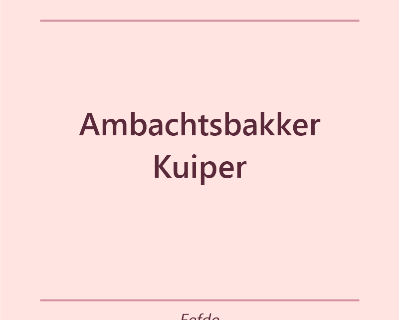 Verjaardagstaart bakker Ambachtsbakker Kuiper in Eefde