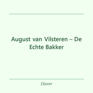 Verjaardagstaart bakker August van Vilsteren – De Echte Bakker in Diever