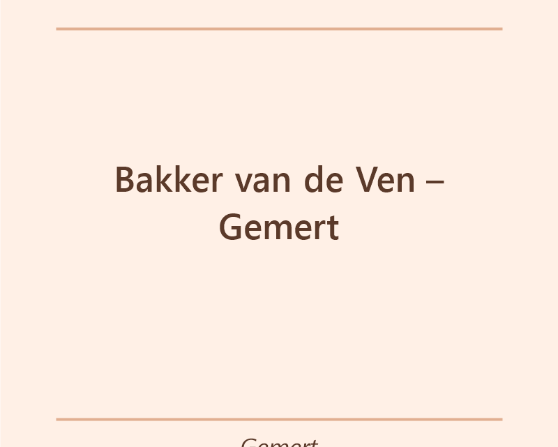 Verjaardagstaart bakker Bakker van de Ven – Gemert in Gemert