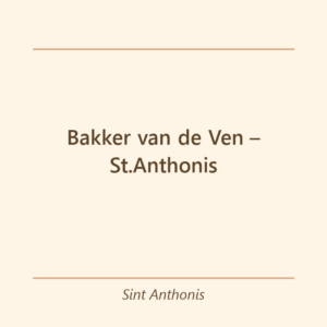 Verjaardagstaart bakker Bakker van de Ven – St.Anthonis in Sint Anthonis