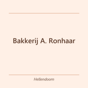 Verjaardagstaart bakker Bakkerij A. Ronhaar in Hellendoorn