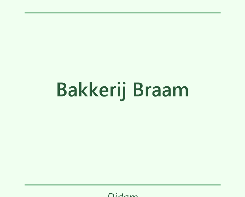 Verjaardagstaart bakker Bakkerij Braam in Didam
