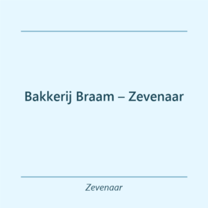 Verjaardagstaart bakker Bakkerij Braam – Zevenaar in Zevenaar