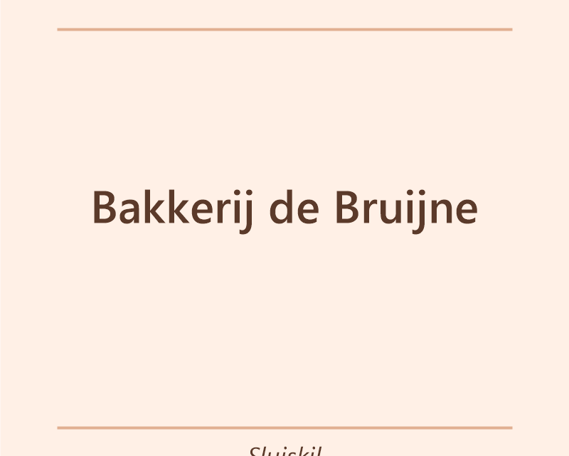 Verjaardagstaart bakker Bakkerij de Bruijne in Sluiskil