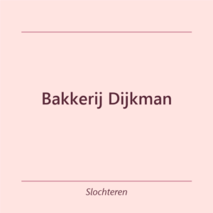 Verjaardagstaart bakker Bakkerij Dijkman in Slochteren