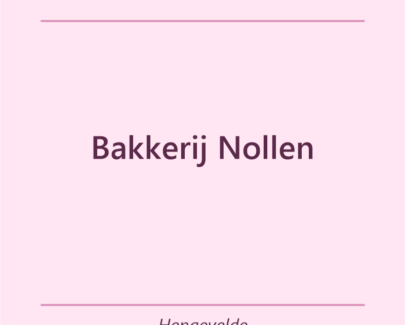 Verjaardagstaart bakker Bakkerij Nollen in Hengevelde