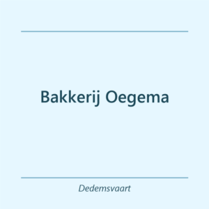 Verjaardagstaart bakker Bakkerij Oegema in Dedemsvaart