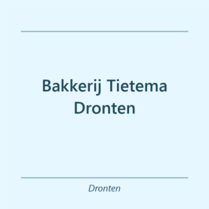 Verjaardagstaart bakker Bakkerij Tietema Dronten in Dronten