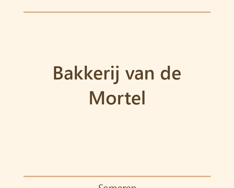 Verjaardagstaart bakker Bakkerij van de Mortel in Someren