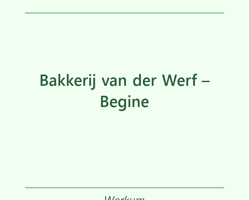 Verjaardagstaart bakker Bakkerij van der Werf – Begine in Workum