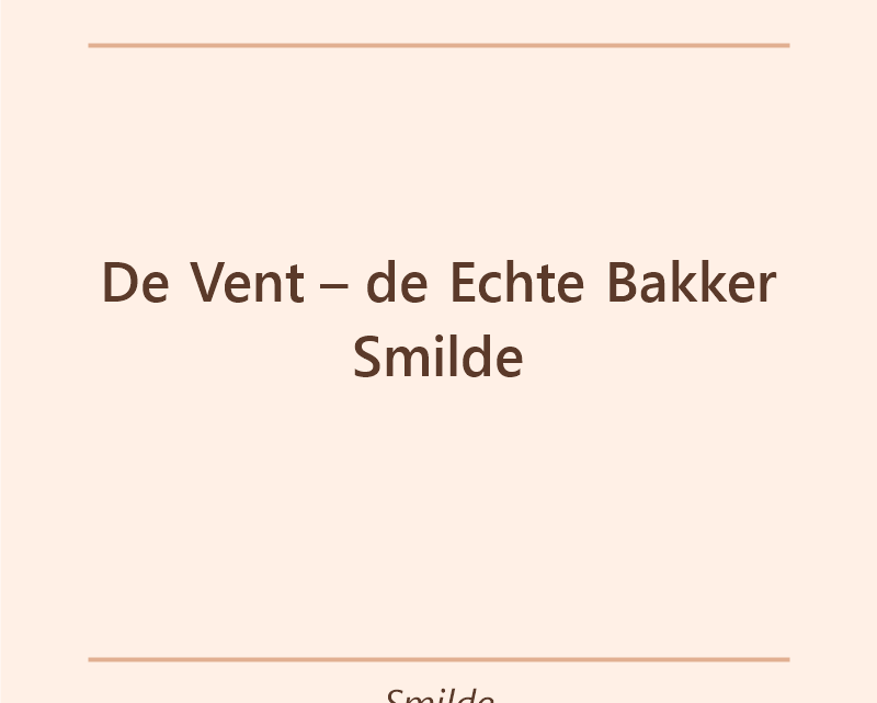 Verjaardagstaart bakker De Vent – de Echte Bakker Smilde in Smilde