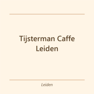 Verjaardagstaart bakker Tijsterman Caffe Leiden in Leiden