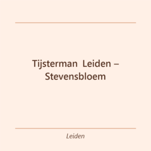 Verjaardagstaart bakker Tijsterman Leiden – Stevensbloem in Leiden