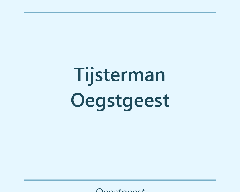 Verjaardagstaart bakker Tijsterman Oegstgeest in Oegstgeest