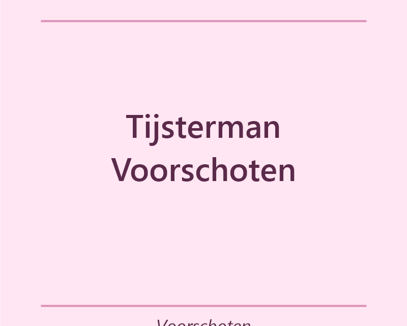 Verjaardagstaart bakker Tijsterman Voorschoten in Voorschoten